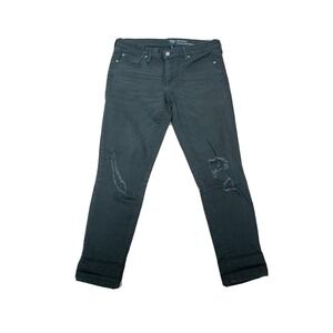 Gap Jeans Women's Size 8R‎ Approx 32x28 Girlfriend Coupe Skinny  Green Denim